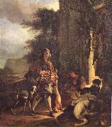 WEENIX, Jan After the Hunt oil painting